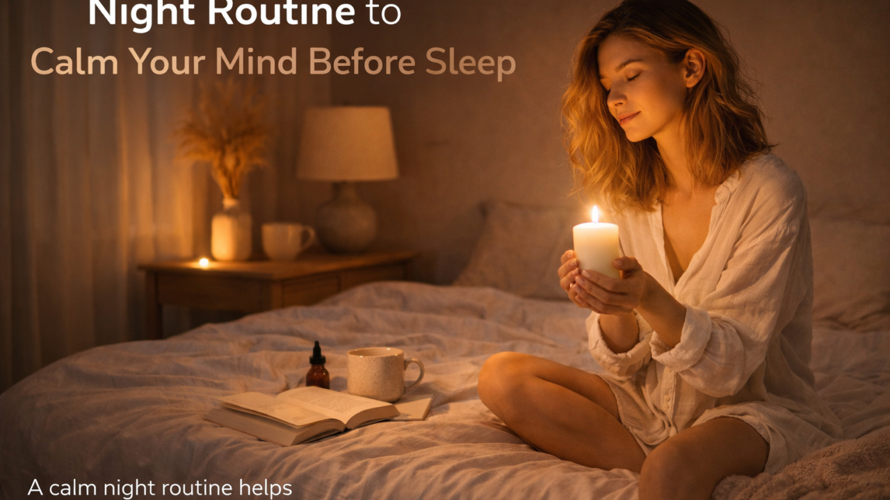 Night Routine to Calm Your Mind Before Sleep (Simple + Effective Guide)