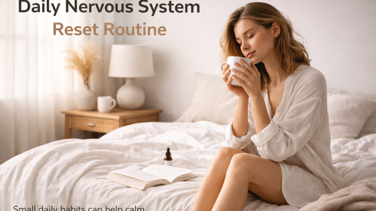 Daily Nervous System Reset Routine (Simple + Realistic Guide)