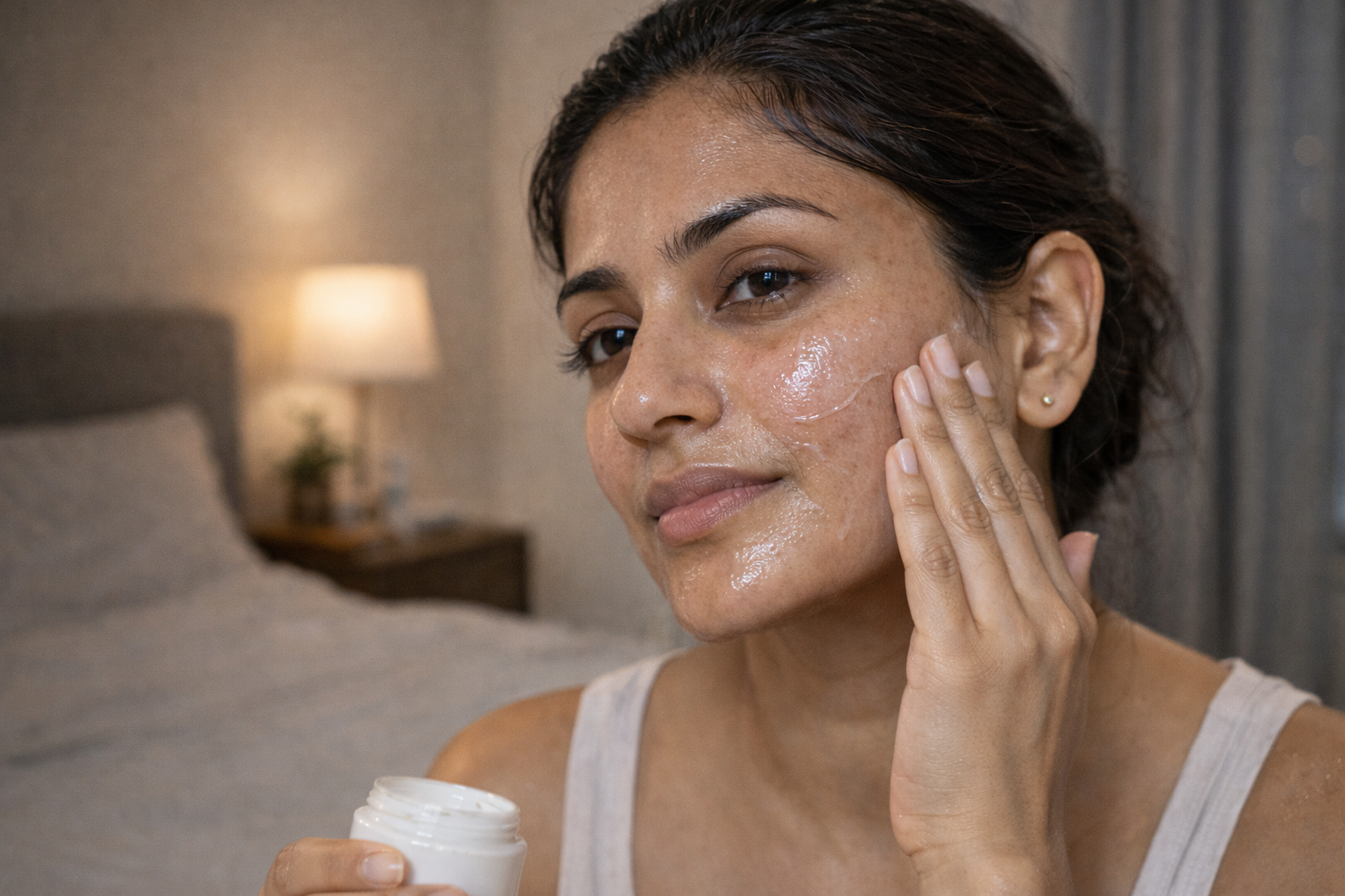Slugging skincare routine in India for barrier repair